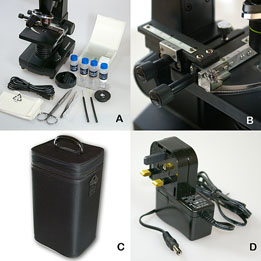 LCD electronic Microscope laboratory kit